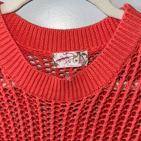 Free People Crew Crochet Poncho Cover Up - Picture 7 of 10